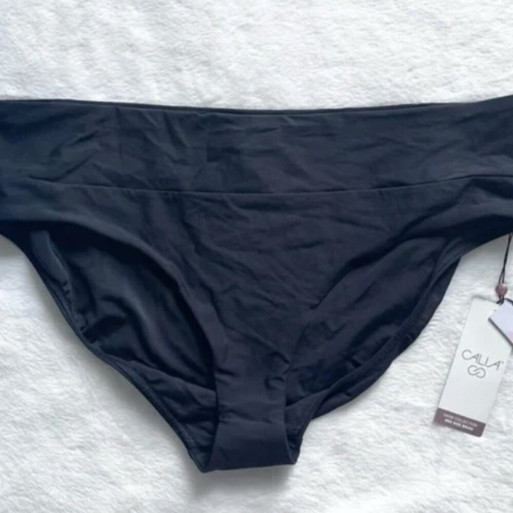 Calia Wide Band Bottom Pure Black